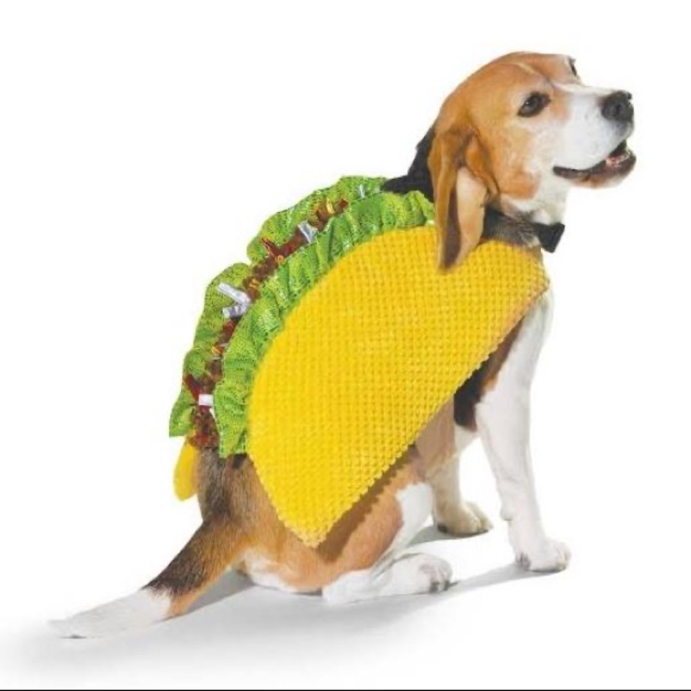 Dog Taco Costume Size Medium